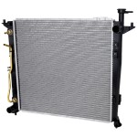 Radiator for Hyundai Santa Fe 2019-2020, 2.0 Liter, Turbo, Replacement