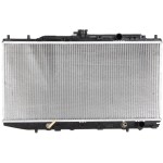 Replacement Radiator for Honda Civic 1988-1991/CRX 1988-1991, Fits 1.5L/1.6L Engines, Auto Transmission