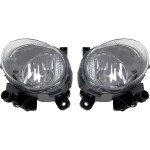 Fog Light Assembly for Audi A4 Quattro 2009, A5/S5 2008-2012, Halogen, Clear Lens, Right (Passenger) and Left (Driver), Replacement