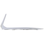 Front Bumper Molding, Lower Chrome for BMW 7-Series 2020-2022, Right (Passenger), Excluding M Package, Including Luxury Package, 2020-2021 Non-Hybrid and Hybrid Models, Replacement