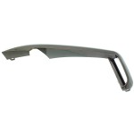 Front Bumper Grille Molding for BMW 7-Series 2016-2019, Left (Driver), Painted-Black, with M Package, with Shadow Line, Replacement Models: 740i, 750i, 760i, M760i