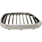 Grille for BMW 5-Series 2017-2020, Right (Passenger) Side, without M and Luxury Packages, Sedan, Replacement Applicable to: 520i, 530i, 540i, M550i.