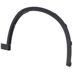 Front Wheel Opening Molding for BMW X1 2016-2022, Right (Passenger), Textured Black, Without M Package, Replacement