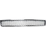 Front Bumper Grille for Chevrolet Tahoe (2007-2014), Avalanche (2007-2013), Lower, Plastic, Chrome, Replacement