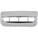 Front Bumper Molding for Ford Escape 2008-2012, Plastic, Chrome Finish, Replacement