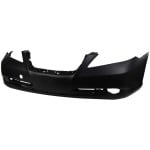 Front Bumper Cover for Lexus ES350 2007-2009, Primed (Ready to Paint), Without Parking Aid Sensor Holes, Replacement