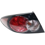 Tail Light Assembly for 2006-2008 Mazda 6, Left (Driver) Outer, Sport Type, without Turbo, Factory Installed, Hatchback/Sedan, Replacement