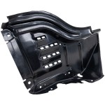 Front Fender Liner Right (Passenger) for Toyota Tundra 2007-2013, Front Section, Plastic, Vacuum Form, w/ Steel Bumper Type, Replacement