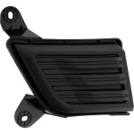 Fog Light Cover for Chevrolet Silverado 2500 HD/3500 HD 2020-2023, Left (Driver), Textured Black, Replacement