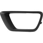 Front Fog Light Molding for Chevrolet Colorado 2015-2020, Left (Driver), Textured Black, with Appearance Package, Base/LT/WT/Z71 Model, Replacement