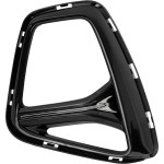 Front Fog Light Molding for Chevrolet Blazer 2019-2022, Left (Driver), Black, RS Model, Replacement