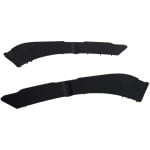 Front Bumper Bracket for Ram 2500/3500 2010-2018, Right (Passenger) and Left (Driver) Upper Support, Plastic, Replacement