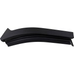 Front Bumper Filler for Dodge RAM 1500 (2015-2018)/RAM 1500 Classic (2019-2023)/RAM 2500/3500 (2010-2018), Right (Passenger) Side, Textured Black, Replacement
