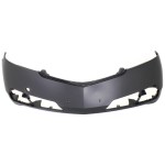 Front Bumper Cover for Acura TL 2009-2011, Primed (Ready to Paint), Replacement
