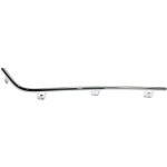 Front Bumper Molding Right (Passenger) Lower Bar Chrome for Acura TL 2012-2014, Replacement