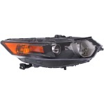 Headlight for Acura TSX Sedan/Wagon 2009-2014, Right (Passenger), Lens and Housing, Xenon, Without HID Kit, Replacement