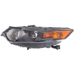 Headlight for Acura TSX Sedan/Wagon 2009-2014, Left (Driver), Lens and Housing, Xenon, without HID Kit, Replacement