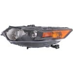 Headlight for Acura TSX Sedan/Wagon 2009-2014, Left (Driver), Lens and Housing, Xenon, without HID Kit, Replacement