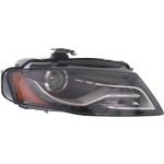 Headlight for Audi A4 (2009-2010) and S4 (2010-2010) Right (Passenger) Side, Lens and Housing, Xenon, without HID Kit or Curve Lighting, Sedan/Wagon, for models up to June 21, 2010, Replacement