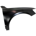 Front Fender for Audi Q5 2009-2012, Right (Passenger) Side, Primed (Ready to Paint), Steel, Replacement