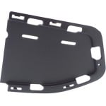 Front Bumper Grille for BMW 4-Series 2014-2020, Right (Passenger) Side, Outer, Textured Black, with M Sport Package, Replacement Models: 428i, 430i, 435i, 440i.