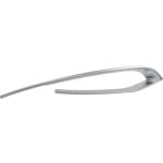 Front Bumper Grille Molding for BMW 5-Series 2014-2016, Right (Passenger), Chrome, Modern Line without M Sport Package, Sedan, Replacement Models: 518d, 520i, 520d, 525d, 528i, 530d, 535i, 535d, 550i.