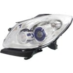 Headlight Assembly for Buick Enclave 2008-2012, Halogen, Left (Driver), without Adaptive Frontlighting System, Replacement