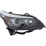 Headlight Assembly for BMW 5-Series 2008-2010 Halogen, Right (Passenger), Sedan, Replacement - Fits Models: 520i, 525i, 528i, 530i, 535i, 540i, 550i.