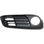 Front Fog Light Molding for BMW 5-Series 2014-2016 Right (Passenger) Side, Primed (Ready to Paint), Sedan, Standard without M Package, Replacement. Fits 528i, 535i, 550i