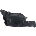 Front Fender Liner for BMW 7-Series 2009-2015 Right (Passenger), Thermoforming Form, Rear Section, Replacement Models: 740i, 745i, 750i, 760i