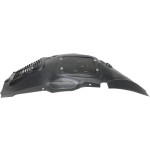 Front Upper Section Fender Liner for BMW 3-Series (2012-2018), Left (Driver), Sedan/Wagon, Plastic, Injection Form, Replacement - Fits: 320i, 328i, 330i, 335i, 340i, 320d, 330d, 335d.