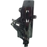 Radiator Support for BMW 5-Series 2011-2016, Left (Driver) Side, Plastic, Sedan, Replacement for models 528i, 535i, 550i.