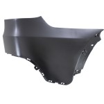 Rear Bumper End for BMW X5 2007-2010, Right (Passenger) Side, Primed (Ready to Paint), Excludes M Models, Replacement