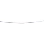 Chrome Rear Bumper Molding Center Insert for BMW 7-Series 2005-2008, Replacement