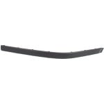 Front Bumper Molding for BMW 5-Series 1997-2000, Left (Driver), Outer, Black, Replacement Final single-model list: 520i, 523i, 528i, 530i, 535i, 540i, M5.