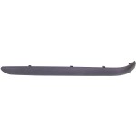 Rear Bumper Molding for BMW 3-Series 2002-2005, Left (Driver), Sedan, Primed Black (Ready to Paint), Replacement Models: 325i, 330i, 328i