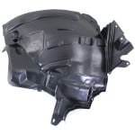 Front Fender Liner for Mercedes Benz GLK-Class 2012-2015, Right (Passenger), Rear Section, Replacement