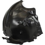 Front Fender Liner Left (Driver) for Mercedes-Benz E-class 2010-2016, Rear Section, Excluding E63 Model, Sedan/Wagon, Replacement