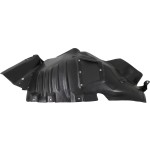 Front Fender Liner for Mercedes-Benz E-Class 2010-2013, Left (Driver) Side, Front Section, Excluding E63 Model, Convertible/Coupe, Replacement