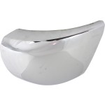 Front Bumper End for Chevrolet Silverado 2500 HD/3500 HD 2007-2012, Left (Driver), Chrome, Without Fog Light Hole, Excludes 2007 Classic, Replacement