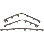 Front Bumper Molding for Cadillac CTS 2009-2015, V Model, Gray, Replacement