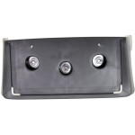 Front License Plate Bracket for Chevrolet Malibu 2008-2012, Primed (Ready to Paint), Replacement