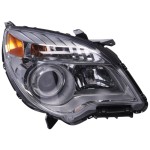 Headlight Assembly for Chevrolet Equinox LTZ Model 2010-2015, Right (Passenger), Halogen, Projector Type, Replacement