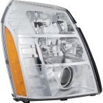 Headlight Assembly for Cadillac Escalade 2007-2009, Right (Passenger), HID/Xenon, with HID Kit, 1st Design Replacement