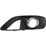 Front Fog Light Molding for Chrysler 300 (2012-2014), Right (Passenger), Paint to Match, with Chrome Trim and Parking Aid Sensor Holes, SRT-8 Model, Replacement