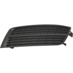 Fog Light Cover for Cadillac SRX 2010-2016, Left (Driver) Side, Black, Replacement