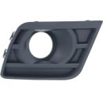 Front Fog Light Molding for 2014-2015 Chevrolet Camaro, Right (Passenger), Textured Black, with Tow Hooks, Fits LT/SS Models, Replacement