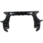 Radiator Support for Chevrolet Traverse 2009-2017, Textured Black, Plastic with Steel, Replacement (CAPA Certified)