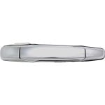 Rear Exterior Door Handle in Chrome for Chevrolet Silverado 1500 (2007-2013), 2500 HD/3500 HD (2007-2014) Right (Passenger), Without Key Hole, Excludes 2007 Classic Model, Replacement
