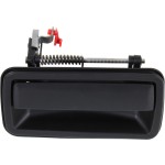 Rear Exterior Door Handle for Chevrolet Blazer 1995-2005, Right (Passenger), Smooth Black, 4-Door (Plastic), Replacement